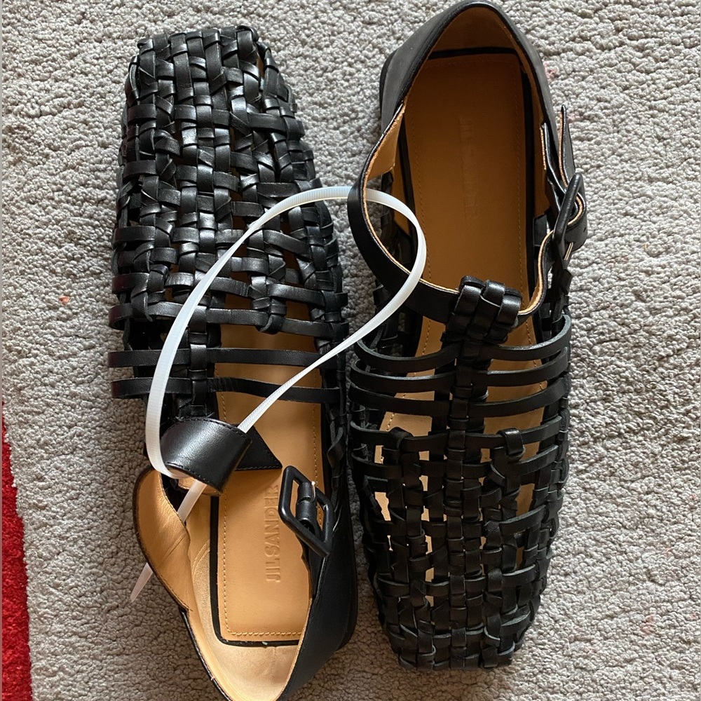 Jil Sander Shoes flats woven leather size 39 US 8.5❗️no box❗️
